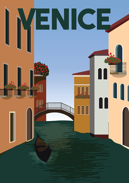 Tourism Venice by Point Art