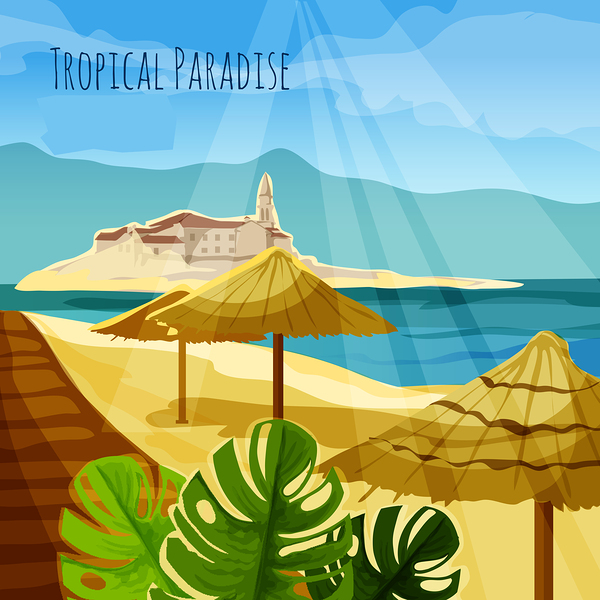 Seascape Illustrations  a Print