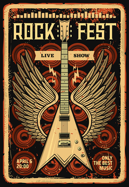 Rock fest. b by Point Art