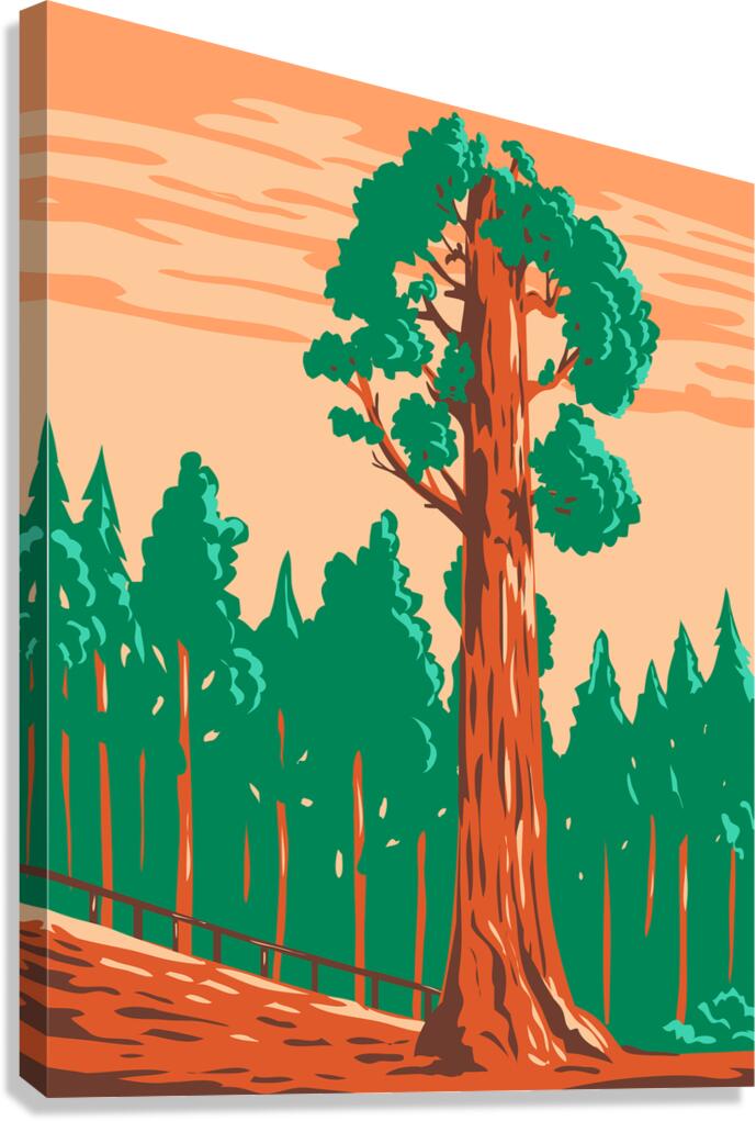 General Grant Tree Canvas Print