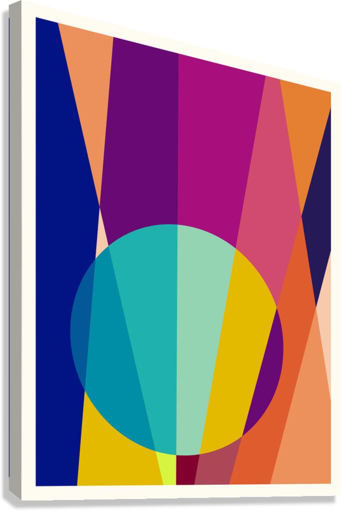 Bauhaus pattern. b Canvas Print