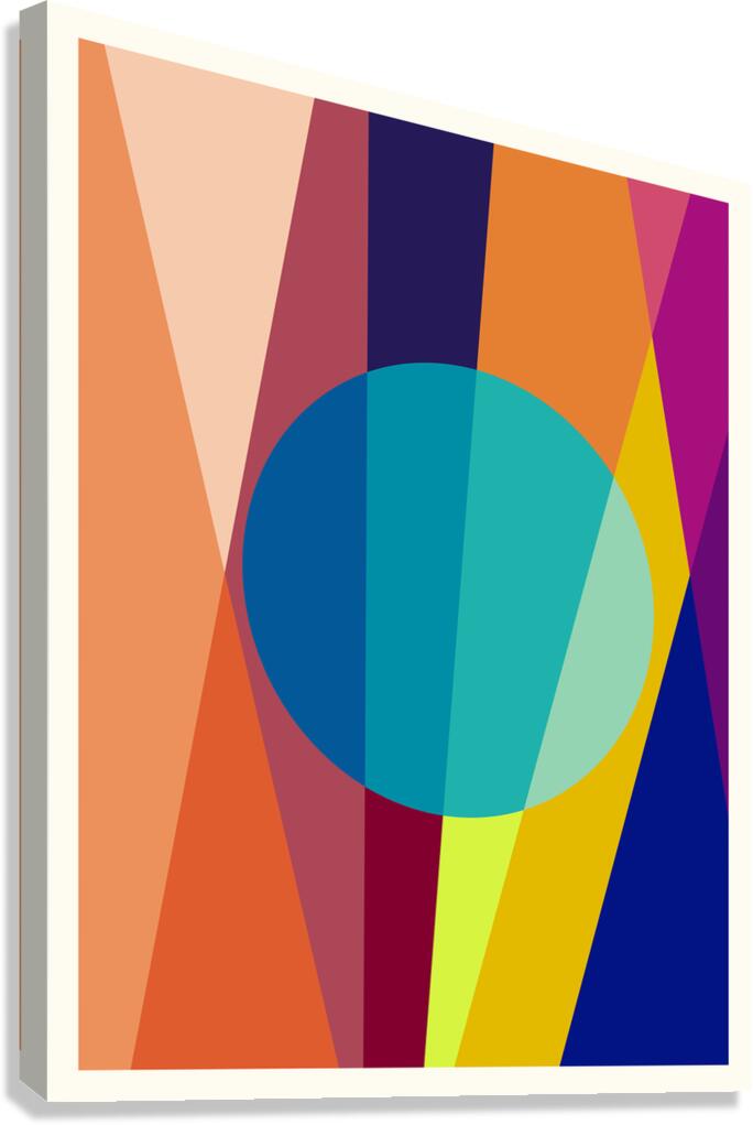 Bauhaus pattern. c Canvas Print