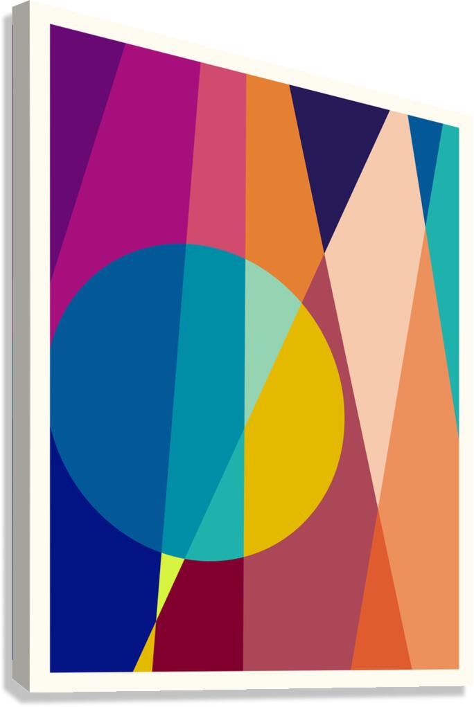 Bauhaus pattern. a Canvas Print