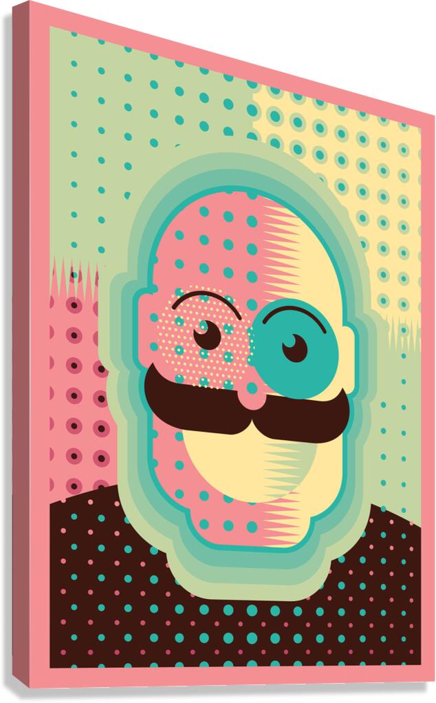 Pop head  Canvas Print