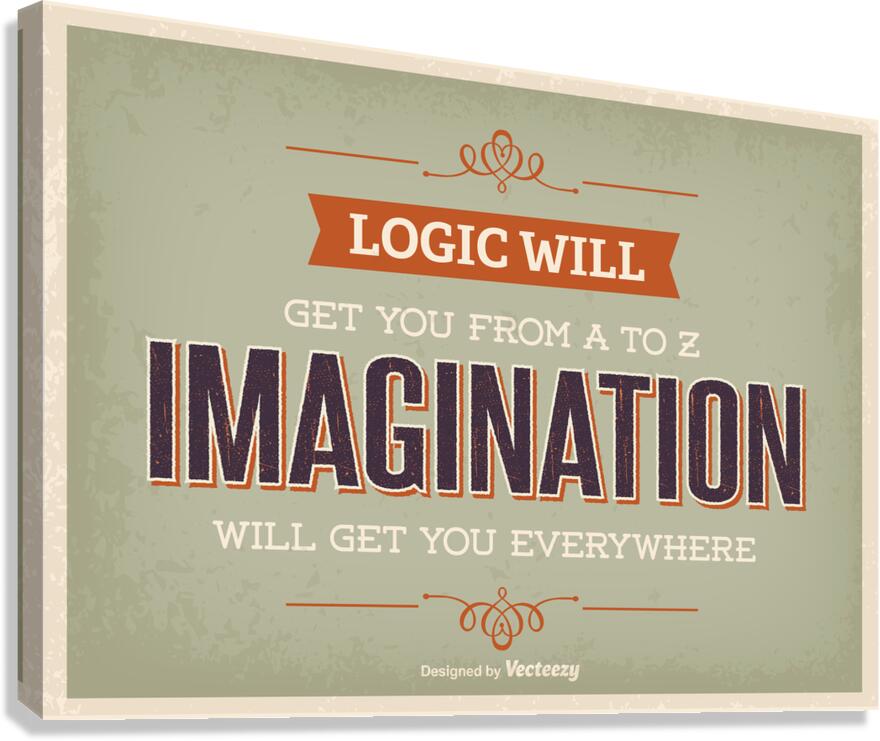 Typography Poster    Canvas Print