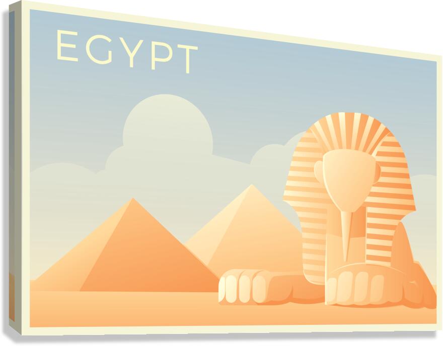  Pyramid Egypt       Canvas Print