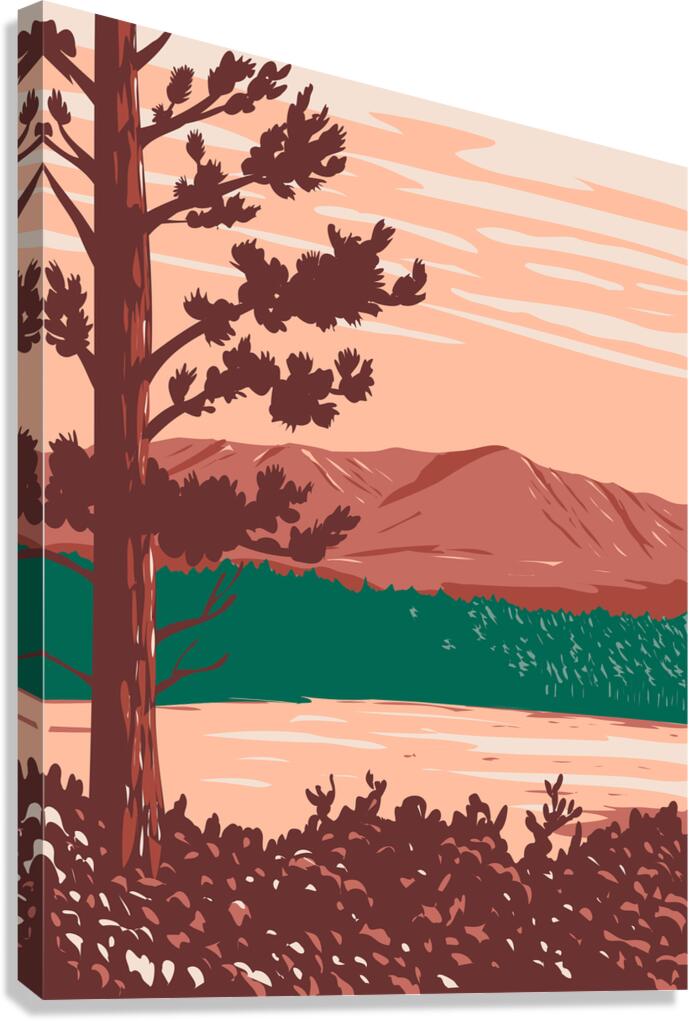 Mount Katahdin Canvas Print