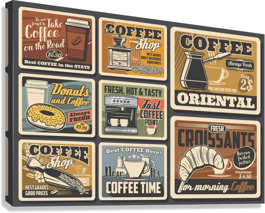 Espresso machine Canvas Print