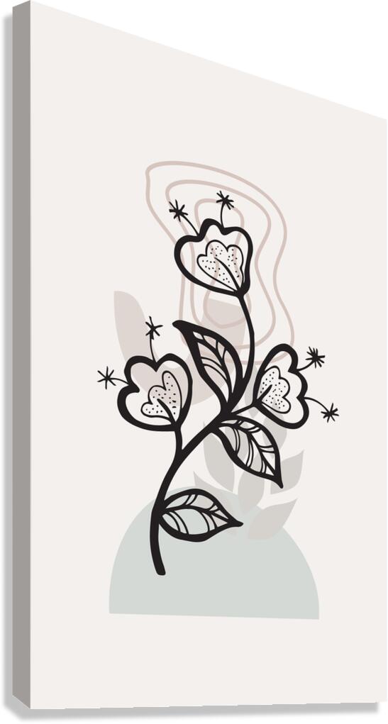 Abstract background design b Canvas Print