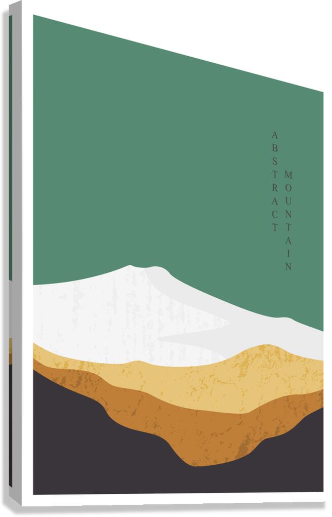 Abstract Mountain c Canvas Print