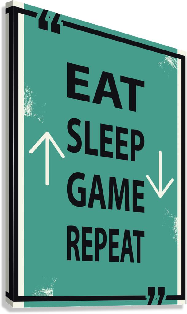 Typography Quotesd Canvas Print