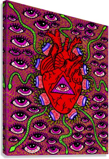 Heart of Eternity Canvas Print