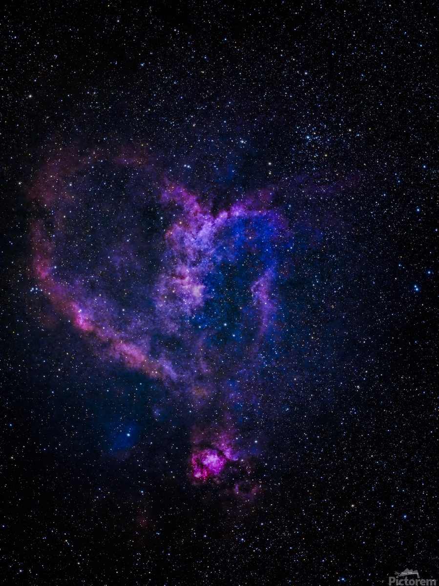Heart Nebula by Stig Arne Winnem Wall Art