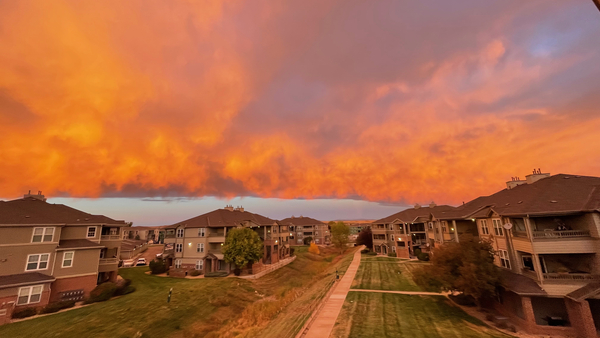 Fire Clouds Print