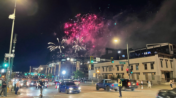 Fireworks Print