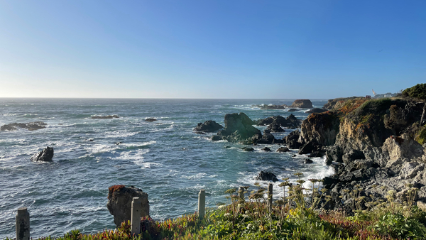 Rocky Edge Print