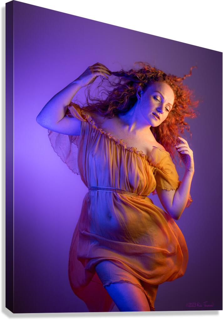 golden. Canvas Print