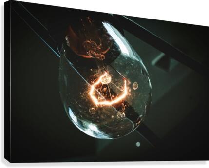 Spark an Idea Canvas Print