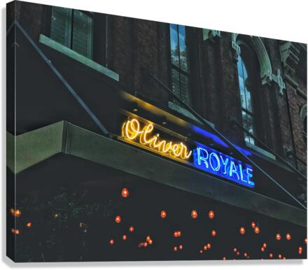 Oliver Royale Canvas Print