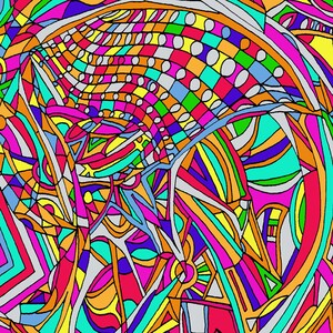 Abstract Flowers