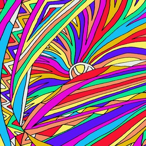 Abstract Sunset