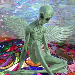 Alien with Wings