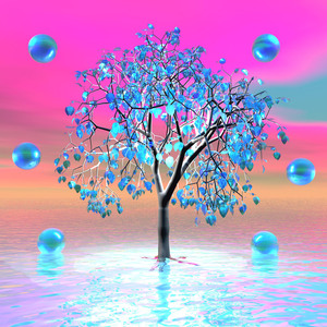 Crystal Tree Sunrise