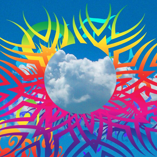 Abstract Clouds Print