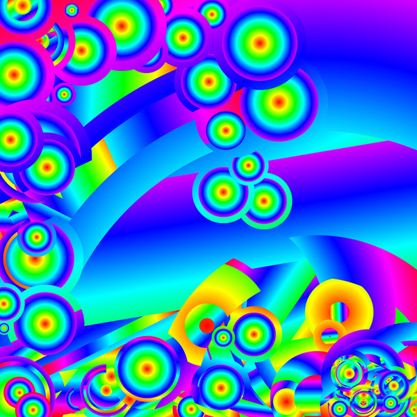 Abstract Ocean waves Print
