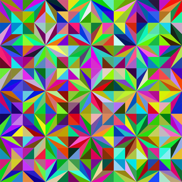 Abstract Stars Print