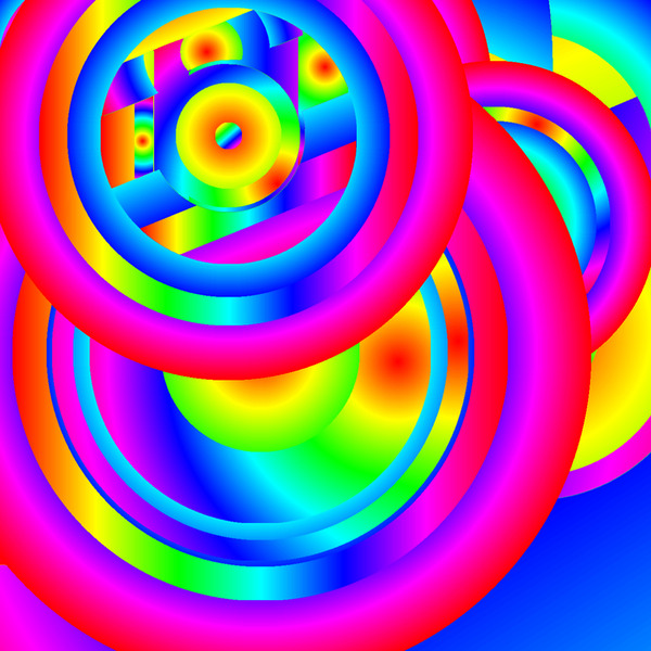 Circles of Color by Matthew Lacey