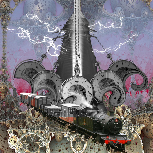 Steampunk Time Machine Print