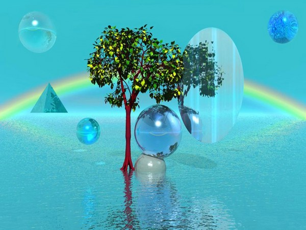 Tree Sphere Print