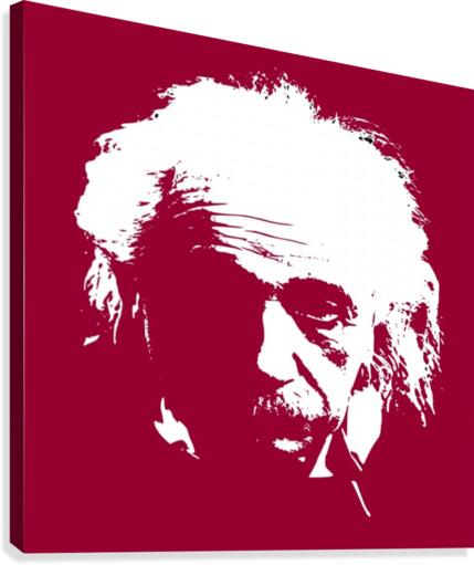 Albert Einstein Canvas Print