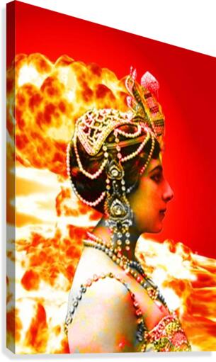 Mata Hari Canvas Print