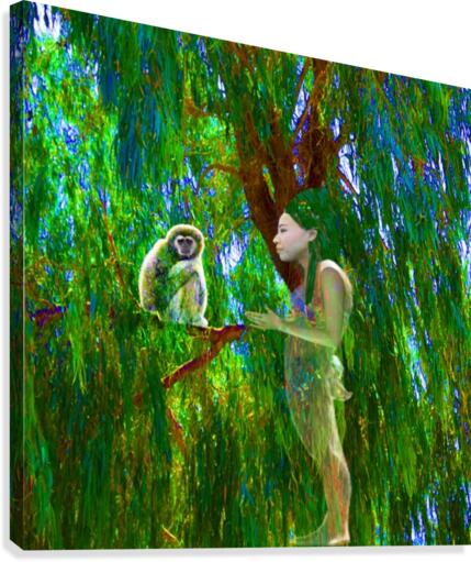 Jungle Connection Canvas Print