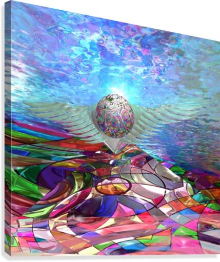 Icarus Rising Canvas Print
