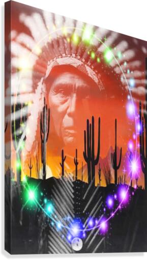 Native American Ghost Dance Canvas Print