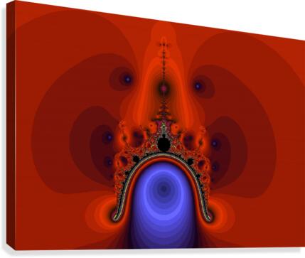 Fractal Pattern 12 Canvas Print