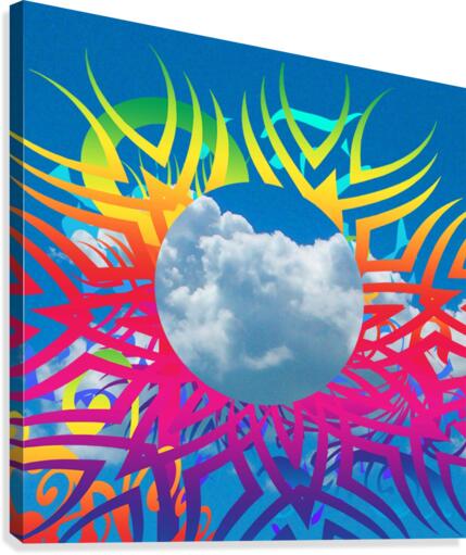 Abstract Clouds Canvas Print