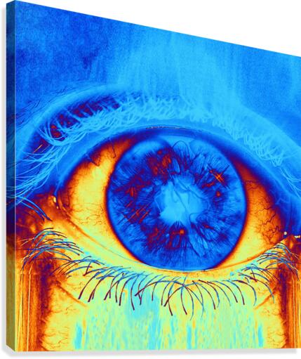 Psychedelic Eye Canvas Print