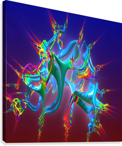Neurons Connection Canvas Print