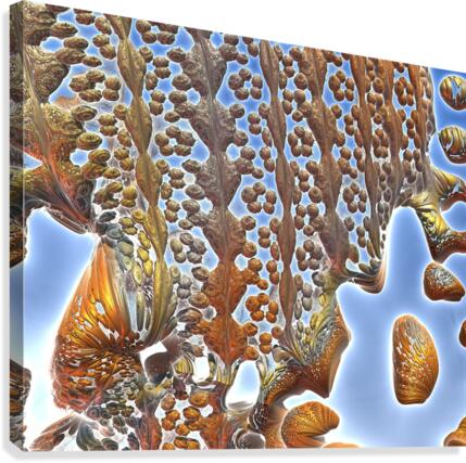 Abstract Rock Pool Canvas Print