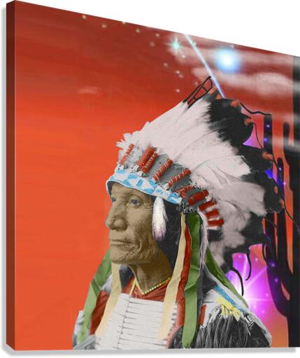 Native American Canvas Print