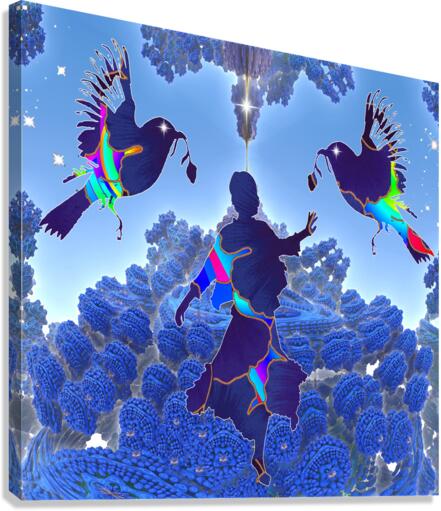 Dancing with Nature Canvas Print