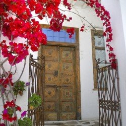 Santorini Door 1