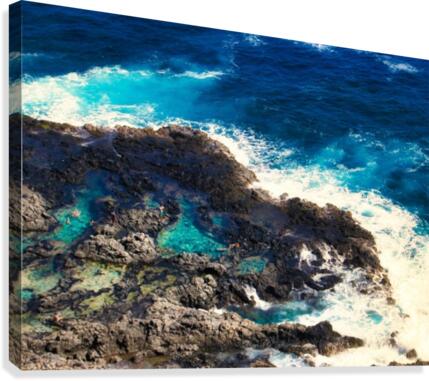 Tide pools  Canvas Print