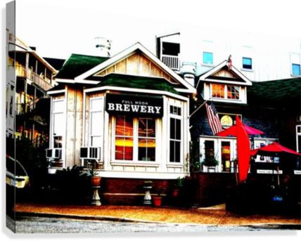 Full Moon Brewery Canvas Print