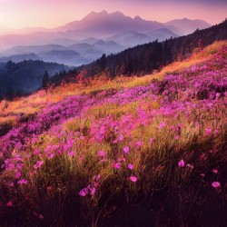 Landscape Purple