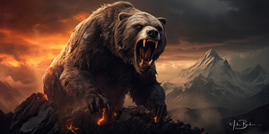 Fiery Grizzly Dominance